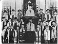 Image of Choir at Bikur Cholim Synagogue, Seattle, 1916