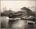 Image of U.S.S. Nebraska launching October 7, 1904