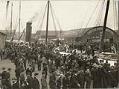 Image of Crowd with steamship 