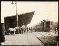 Image of Northern Pacific depot, Seattle, circa 1899