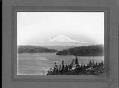 Image of Mount Rainier and Lake Washington, circa 1900