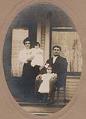 Image of Vincent and Josephine Amato and their daughters, 1910