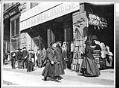 Image of Second Avenue sidewalk during the gold rush, 1899