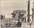 Image of Landing sheep at Nome for Carstens Brothers & Dashley, circa 1900