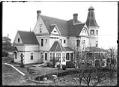 Image of Kinnear residence from rear, Seattle, circa 1900