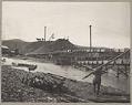 Image of View of sluices and piles of gravel at Ophir, circa 1905