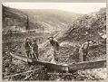 Image of Manning a sluice at Bonanza Creek, circa 1898