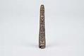 Image of Souvenir metal totem pole from the Golden Potlatch celebration, 1912