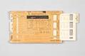 Image of Flight computer chart for the Model B-17F, used by Bessie Dempsey while working for Boeing, 1950