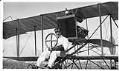 Image of Herb Munter in airplane, Seattle, circa 1915