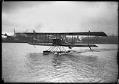 Image of Herb Munter's seaplane in Lake Union, Seattle, 1916