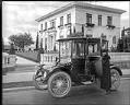 Image of Woman in electric auto, circa 1917