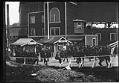 Image of Baseball fans entering Dugdale ballpark, Seattle, 1921
