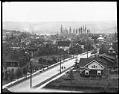 Image of View east from Volunteer Park water tower, Seattle, circa 1910