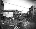 Image of Street under construction, Seattle, circa 1909