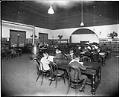 Image of Columbia Branch Library interior, Seattle, circa 1915