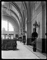 Image of Oregon-Washington Station interior, Seattle, circa 1911