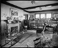 Image of Walter and Othella Beals residence interior, Seattle, circa 1912