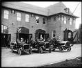 Image of Fire engines in front of Fire Station No. 25, 1912