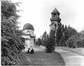 Image of University of Washington observatory and chimes tower, Seattle, circa 1913