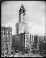 Image of Smith Tower under construction, 1913