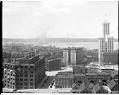 Image of View southwest from old courthouse, Seattle, circa 1914