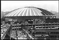 Image of View of Kingdome exterior, Seattle, September 23, 1983