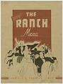 Image of The Town Ranch menu, 1943