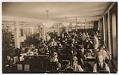 Image of Interior of Western Union telegraph office, circa 1920