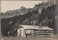 Image of Denny cabin on the east side of the Cascades, circa 1910