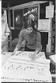 Image of Earth Day booth, Seattle, April 22, 1970
