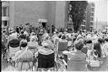 Image of Crowd at the dedication of the Center Park Apartments for people with disabilities, Seattle, August 30, 1970