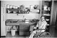 Image of Woman in a finished Center Park apartment, Seattle, August 30, 1970
