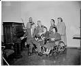 Image of People singing at the Handicapped Center, Seattle, January 23, 1958