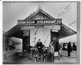 Image of Anderson Steamboat Company ticket office, circa 1906