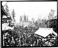 Image of Looking up the Pay Streak, Alaska-Yukon-Pacific Exposition, 1909