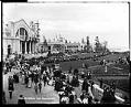 Image of Alaska-Yukon-Pacific Exposition grounds, looking toward Lake Washington, 1909
