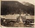 Image of Railroad tunnel construction camp at Scenic, Washington, April 30, 1927