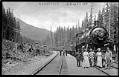 Image of Steam train at Keechelus, circa 1910