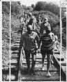 Image of Hikers supporting the creation of the Burke-Gilman Trail, Seattle, September 12, 1971