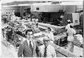 Image of John Chakirian and Gregory Taylor at Liberty Orchards candy factory, Cashmere, WA, August 1978