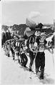 Image of Jim Whittaker leading group of people with disabilities to the summit of Mount Rainier, June 29, 1981