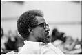 Image of Garfield principal Roscoe Bass at Central Area School Council meeting, Seattle, June 13, 1976