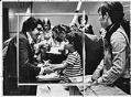 Image of Immigration clearance for Vietnamese children at Sea-Tac Airport, April 6, 1975