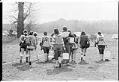 Image of Players leaving the WSWSA women's soccer jamboree at Marymoor Park, Redmond, March 8, 1980