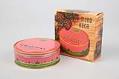 Image of Tin and box for Brown & Haley Almond Roca candy, ca. 1960s