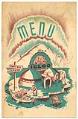 Image of The Igloo menu, circa 1950