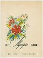 Image of The Olympic Hotel's Olympic Grill menu, 1951