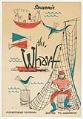 Image of The Wharf menu, circa 1958