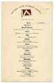 Image of Northern Pacific Steamship Company S.S. Victoria Christmas menu, 1902